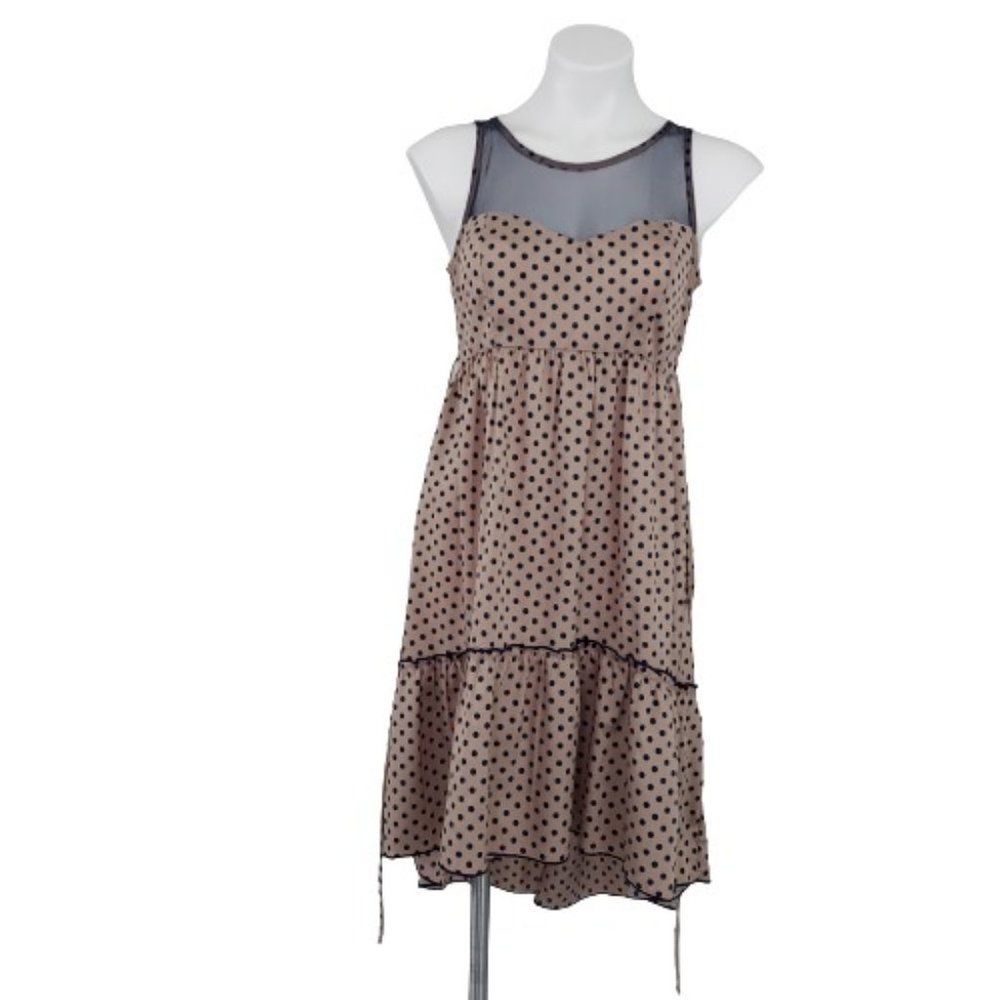American Rag Poka dot High Lo Dress, M
